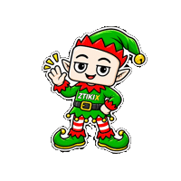 Christmas Spirit Sticker by ZTIKIX