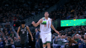 brook lopez reax GIF by NBA