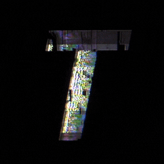 Glitch Alphabet GIF