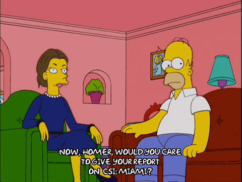 Sitting Episode 15 GIF by The Simpsons