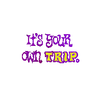 tripping new york Sticker