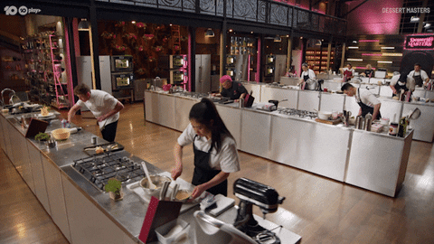 Dessert Cooking GIF by MasterChefAU