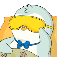 Tired Good Night Sticker by Pudgy Penguins