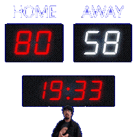 58 Away Sticker