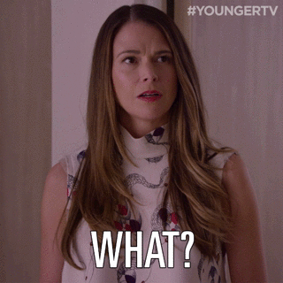 sutton foster what GIF by YoungerTV