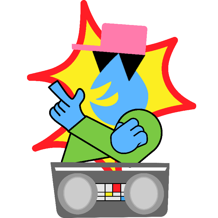 Hiphop Jamming Sticker