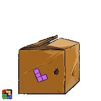 Cat Box Sticker