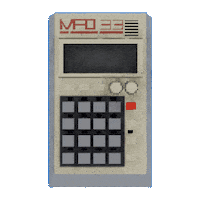 Drum Machine Hiphop Sticker by BEAT MAKERS BOUTIQUE