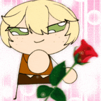Rose Doodle GIF