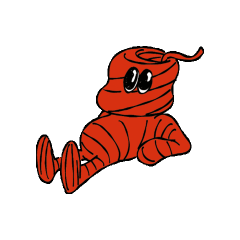 Yarn Tuft Sticker by CHEBLO