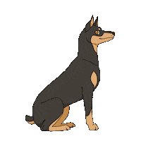 Good Boy Dog Sticker