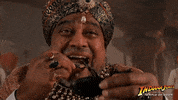 Indiana Jones And The Temple Of Doom Food GIF by Indiana Jones