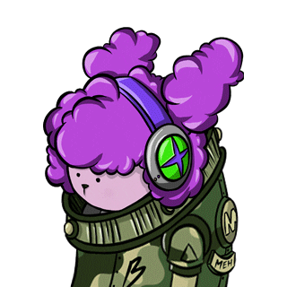 Meh Wink Sticker by Patrick Bezalel