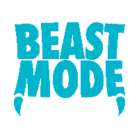 Beast Mode Sticker by BFT Thamrin