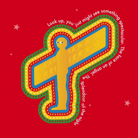 Look Up Angel Of The North GIF by England’s North