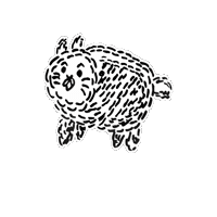 HUBFUN hubfun おっす Sticker