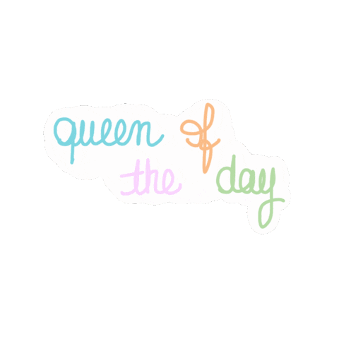 athenatvs giphyupload girl day queen Sticker