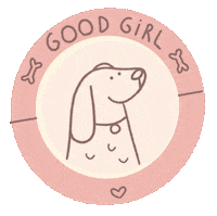 Good Girl Dog Sticker