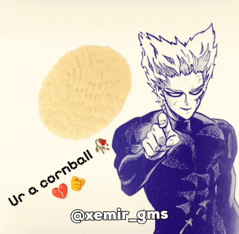 Garou Cornball GIF