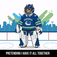 Nervous Ice Hockey GIF by Doge Pound
