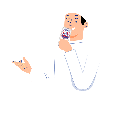 Ramadan Nestle Sticker by Bearbrand
