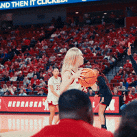 Womens Basketball Nebrasketball GIF by Huskers