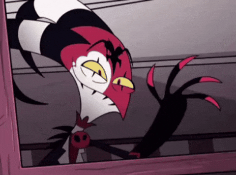 97GeoPrizm waving hazbin hotel helluva boss blitz GIF