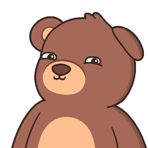 So Excited Flirting Sticker by BEARISH