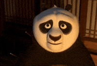 Joking Kung Fu Panda GIF