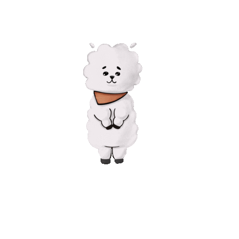 Mascot Sheep Sticker