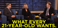 lisa kudrow 21 year old GIF by Team Coco