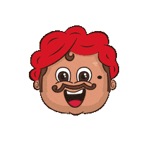 Happy Fun Sticker by Creative Hatti