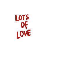 Lots Of Love Sticker