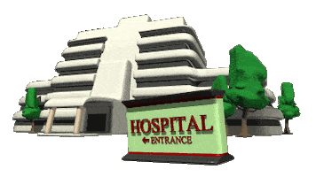 hospital STICKER