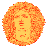 Sol Invictus Laughing Sticker