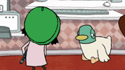 Sad Mood GIF by Sarah & Duck