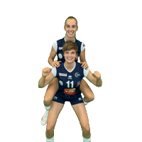 Volleyball Sticker by vdk Gent Damesvolley