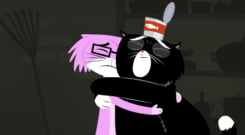 Sad King Tubby GIF by Kitty Is Not A Cat