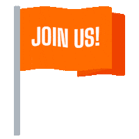 Flag Join Us Sticker by Boldr Impact