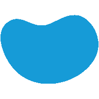 Blob Sticker by Nonsensical