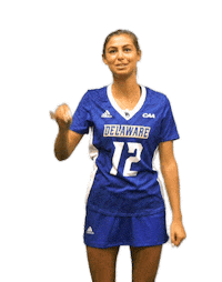 College Sports Dance Sticker by Delaware Blue Hens