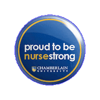 Nursing Nurses Sticker by Chamberlain University