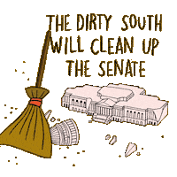 Clean Up Election Sticker by Creative Courage