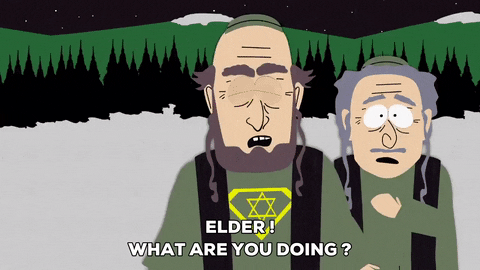 confused boy scout GIF by South Park 