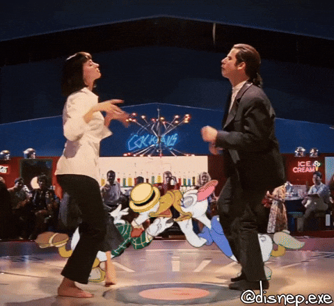 Pulp Fiction Dancing GIF