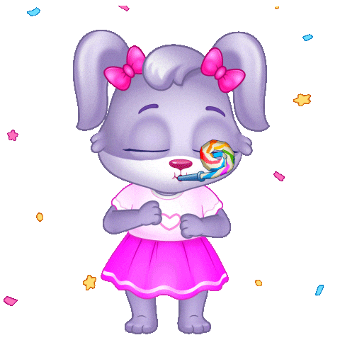 Celebrate New Year Sticker by Lucas and Friends by RV AppStudios