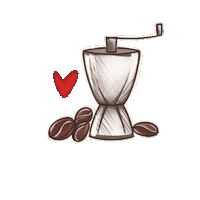 Coffee Grinder Sticker