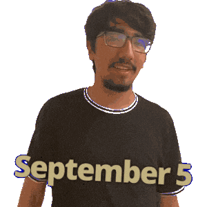 September 5 Sticker