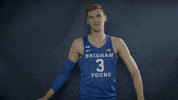 Byu Basketball Gocougs GIF by BYU Cougars