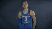 Byu Basketball Gocougs GIF by BYU Cougars